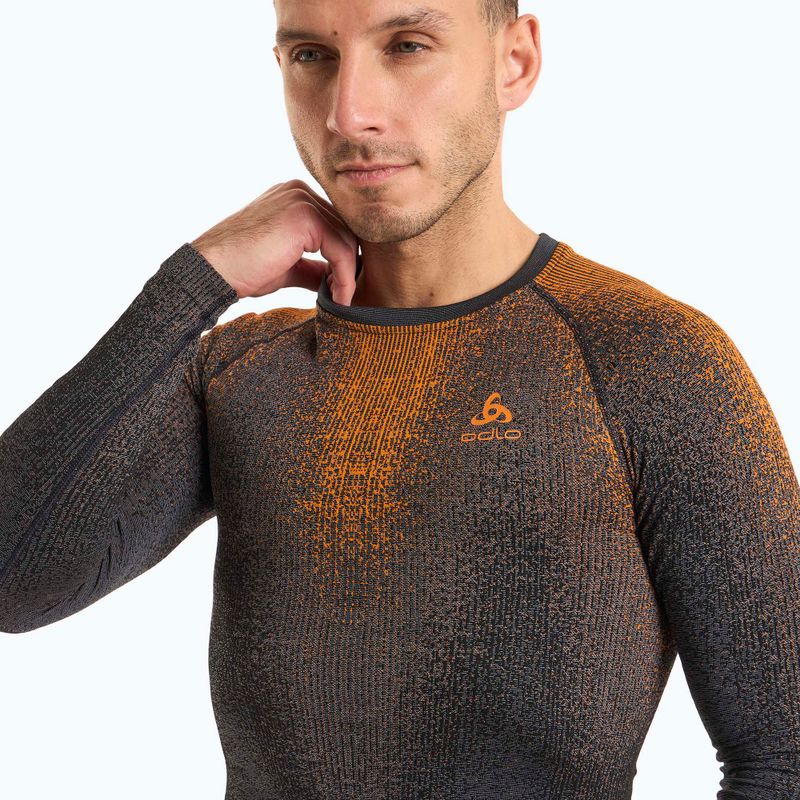 Pánska termoaktívna mikina ODLO Blackcomb Eco oriole 3