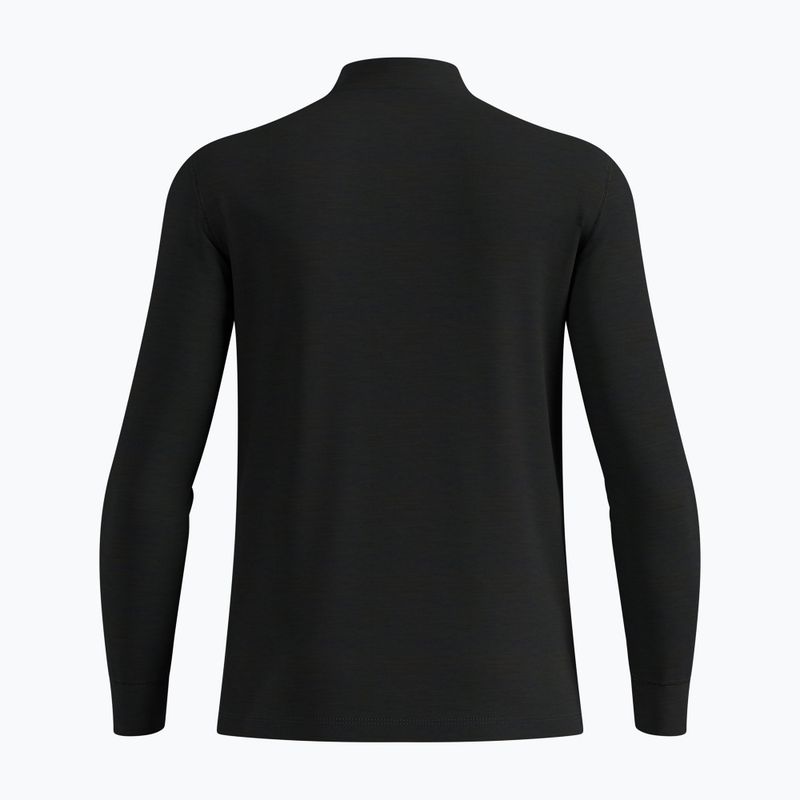 Pánska termo mikina ODLO Merino 200 Bl Top Turtle Neck black 2
