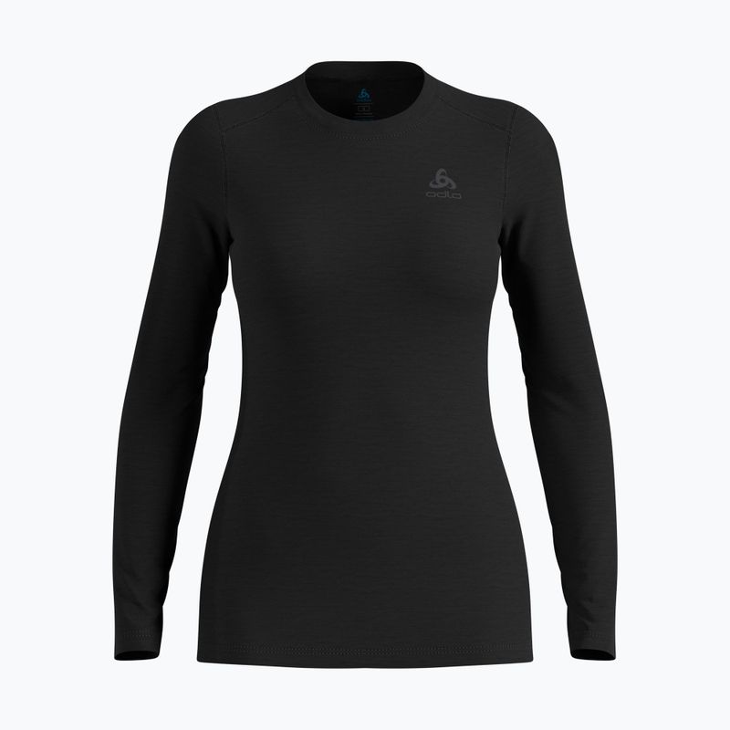 Dámska termoaktívna mikina ODLO Merino 160 Bl Top Crew Neck black 5
