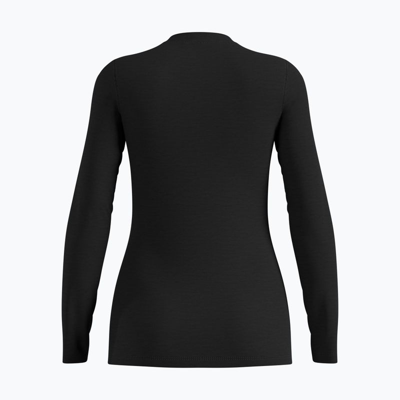 Dámska termoaktívna mikina ODLO Merino 160 Bl Top Crew Neck black 6