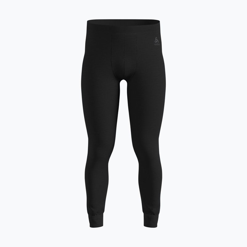 Pánske termo nohavice ODLO Merino 160 Bl Bottom Long black 4
