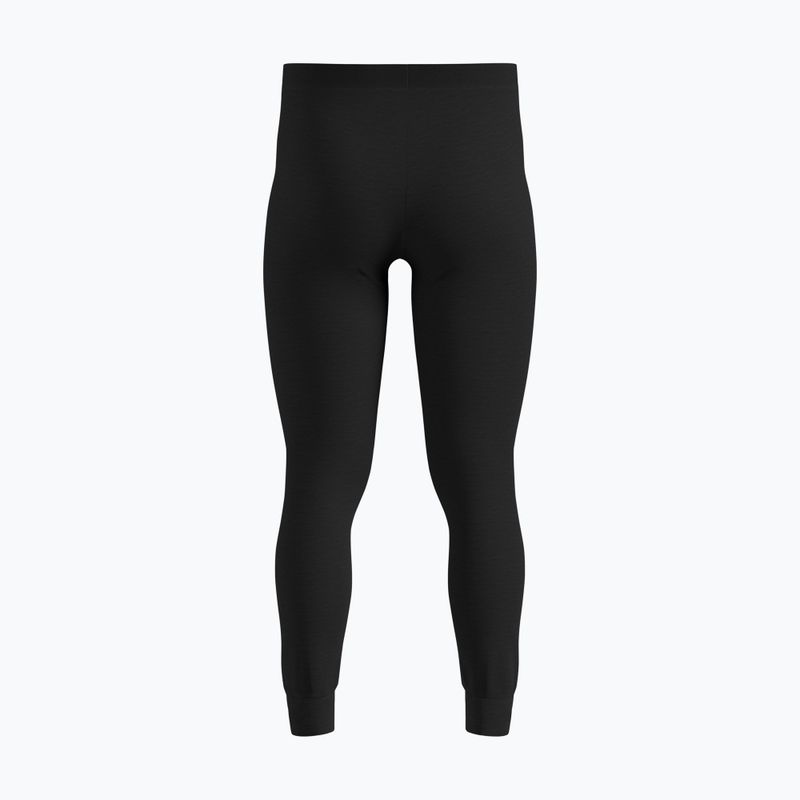 Pánske termo nohavice ODLO Merino 160 Bl Bottom Long black 5