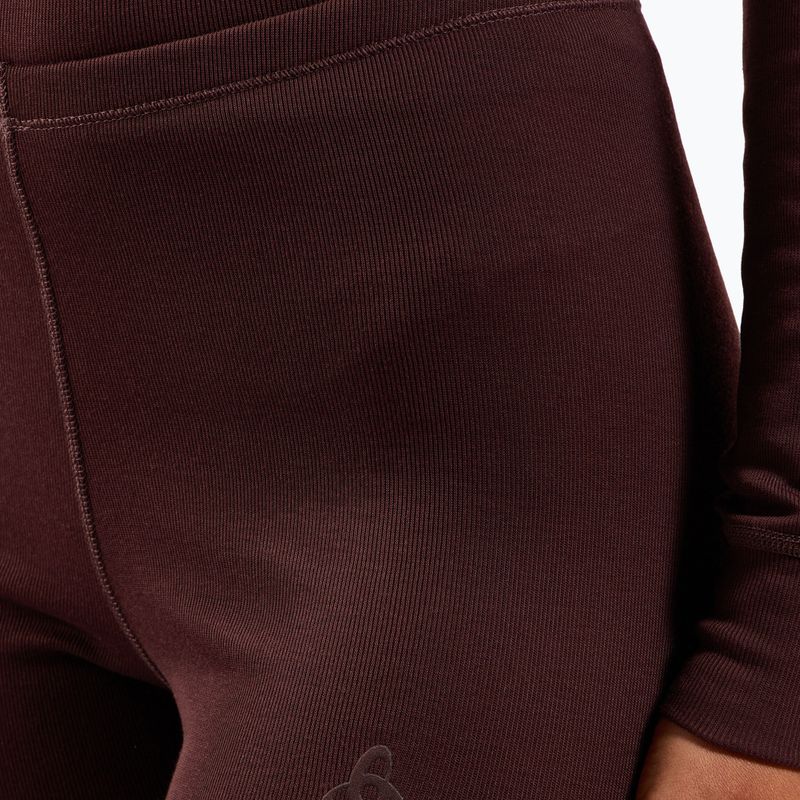 Dámske termoaktívne nohavice ODLO Active Warm Bl Bottom Long fudge 4