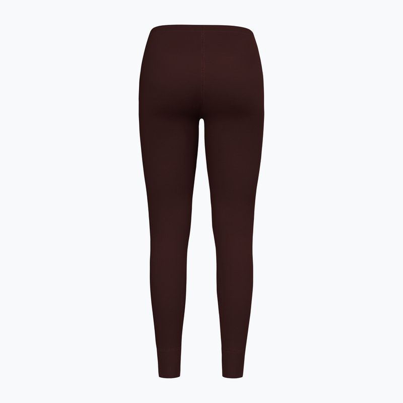 Dámske termoaktívne nohavice ODLO Active Warm Bl Bottom Long fudge 2