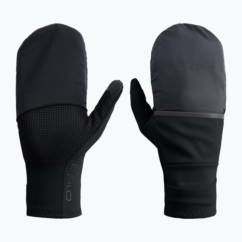 Trekingové rukavice ODLO Multisport Windproof Light Full Finger black 3