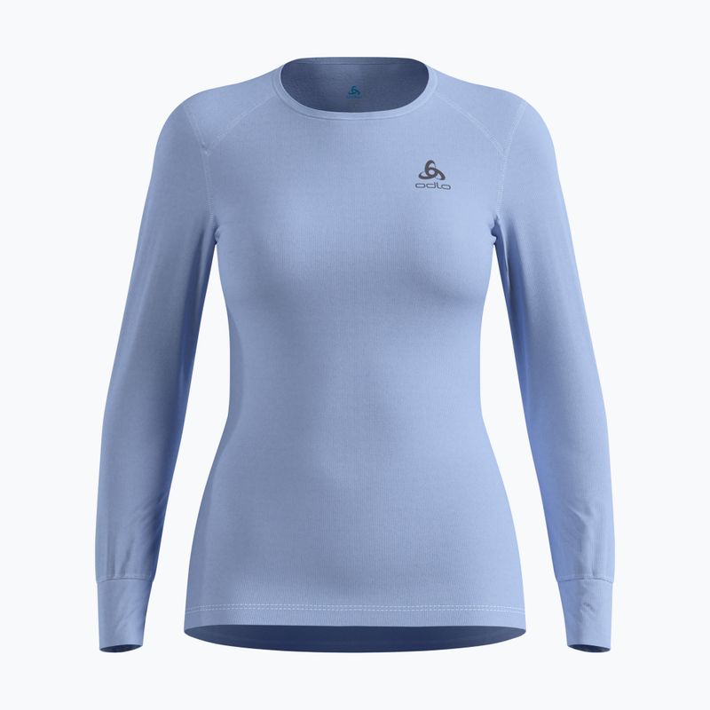 Dámske termo tričko longsleeve ODLO Active Warm Bl Top Crew Neck blue heron 5
