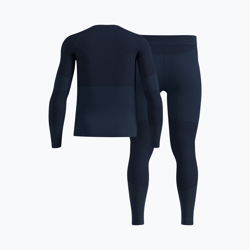 Pánsky komplet termo bielizne ODLO Fundamentals Performance Warm dark sapphire 2