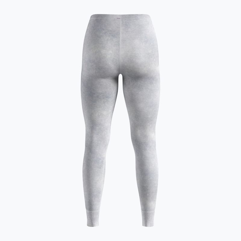 Dámske termo nohavice ODLO Active Warm X Pow Bl Bottom Long odlo silver grey 2