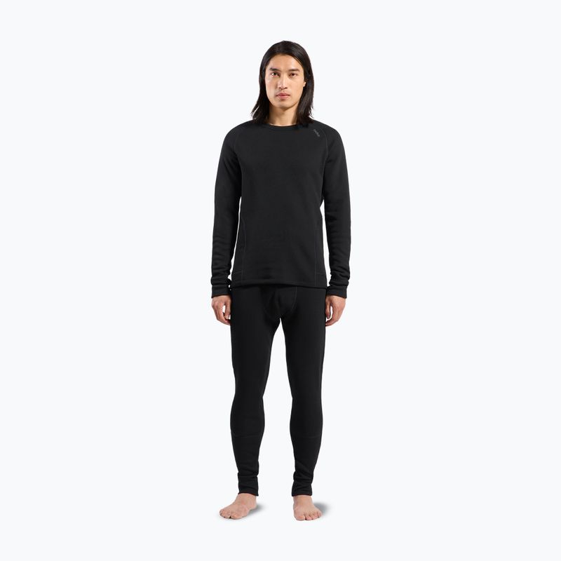 Pánska termo mikina ODLO Active X-Warm Bl Top Crew Neck black 2