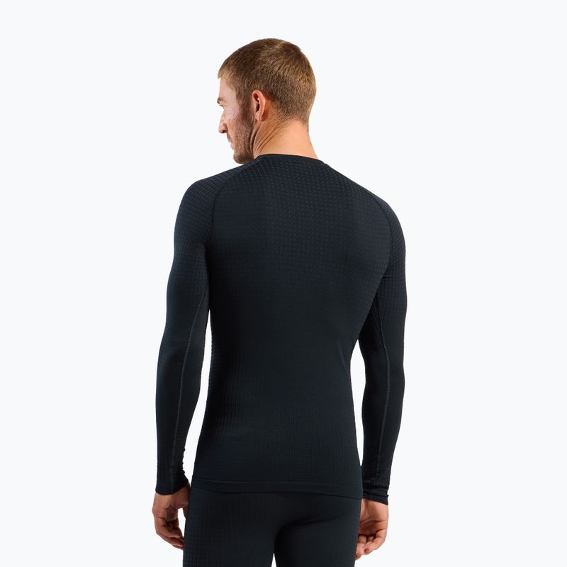 Pánska termo mikina ODLO Performance Warm Bl Top Crew Neck black 3