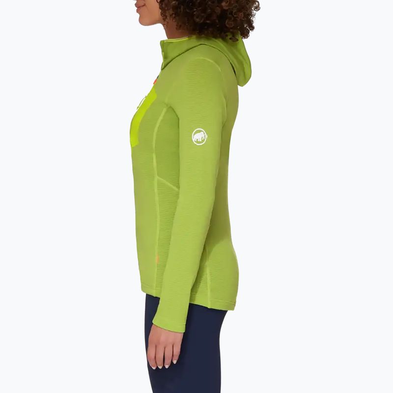 MAMMUT dámska fleecová mikina Aenergy Light Ml zelená 3