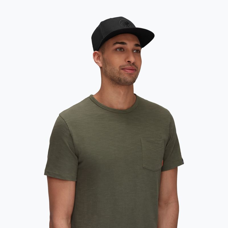 MAMMUT Baseballová čiapka Massone čierna 8