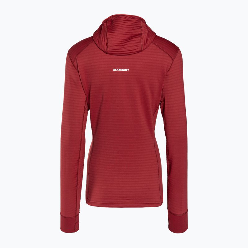 MAMMUT dámska fleecová mikina Aconcagua Light MI červená 2