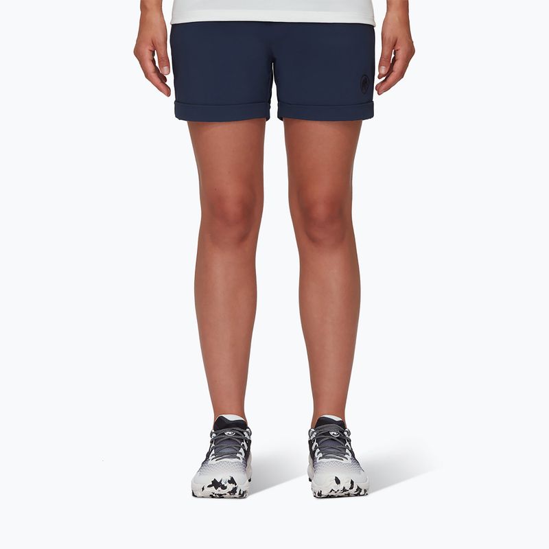 Mammut dámske trekingové šortky Runbold Roll Cuff navy blue 1023-00700-5118-38-10
