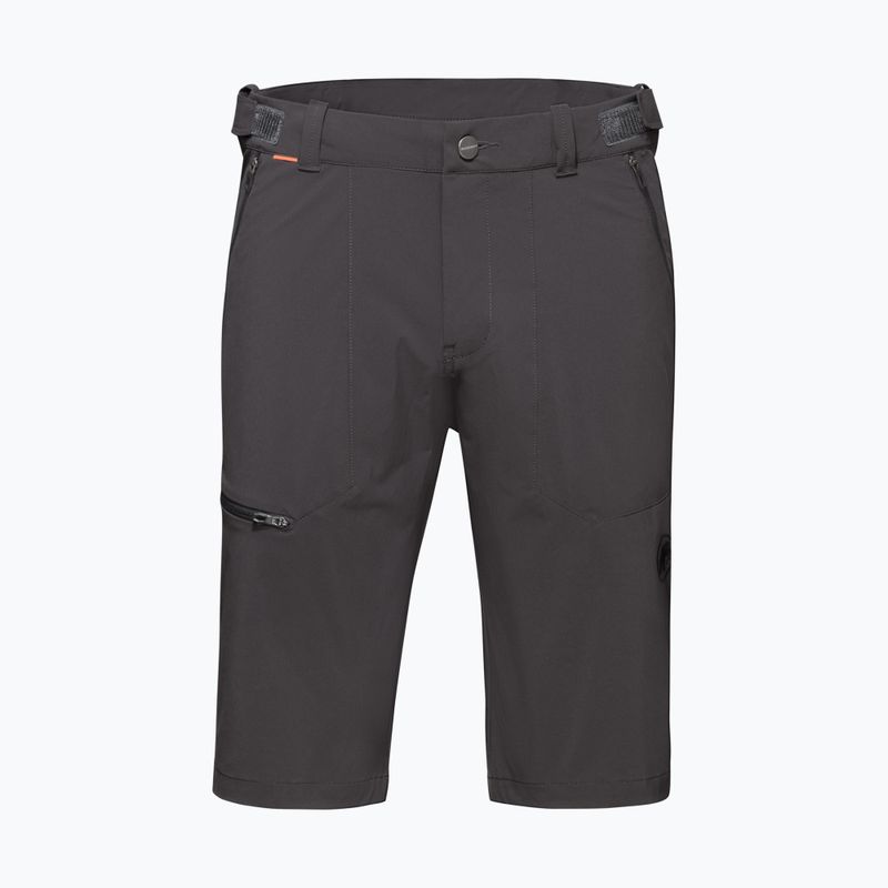 MAMMUT Runbold šedé pánske trekingové šortky 4