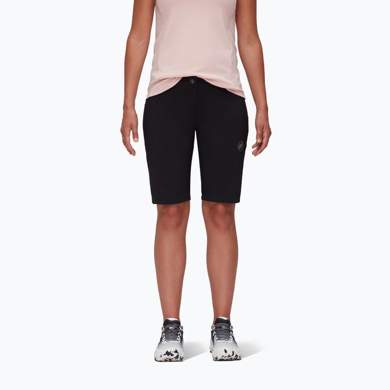 MAMMUT Runbold dámske trekingové šortky čierne 2