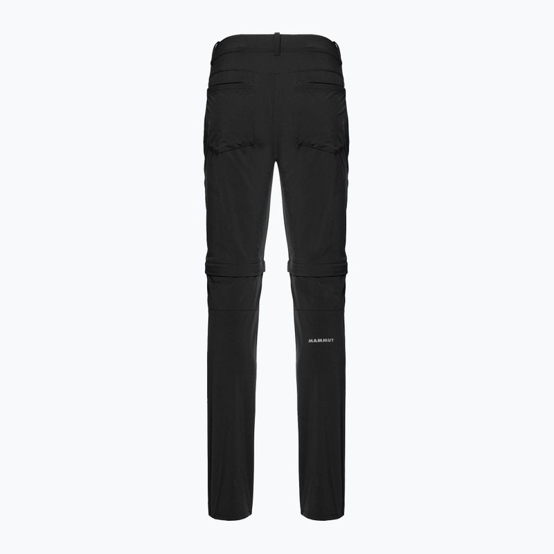 Dámske trekingové nohavice MAMMUT Runbold Zip Off black 5