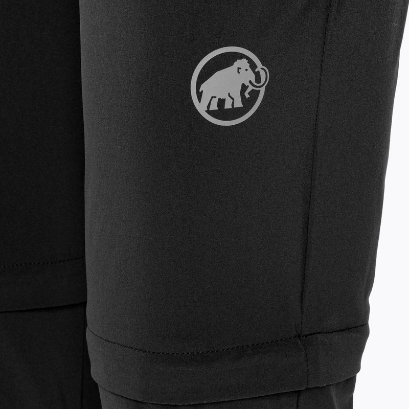 Dámske trekingové nohavice MAMMUT Runbold Zip Off black 7