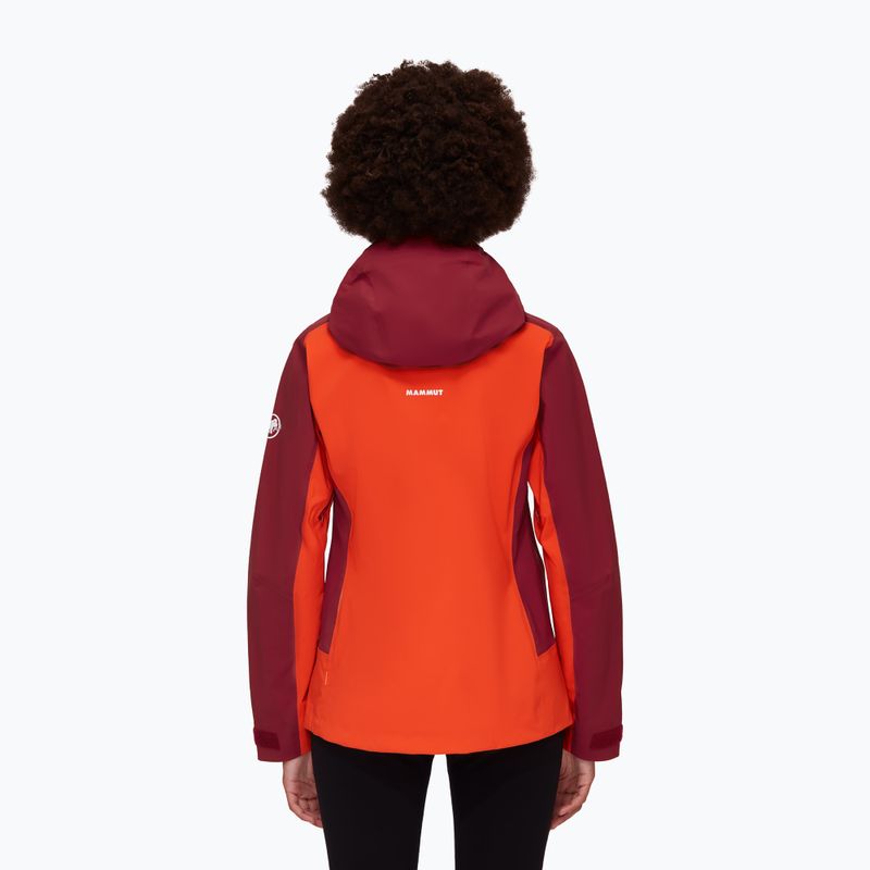 MAMMUT Alto Guide HS dámska hardshellová bunda červená 2