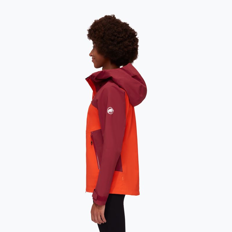 MAMMUT Alto Guide HS dámska hardshellová bunda červená 3