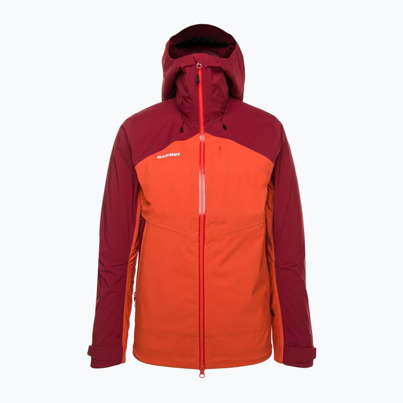 MAMMUT Alto Guide HS dámska hardshellová bunda červená 4