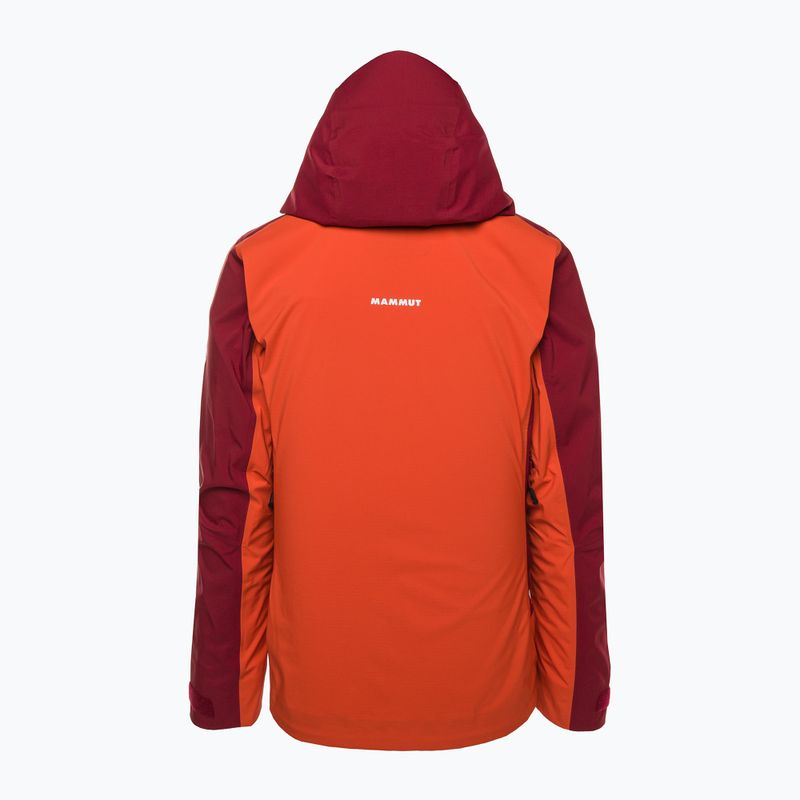 MAMMUT Alto Guide HS dámska hardshellová bunda červená 5