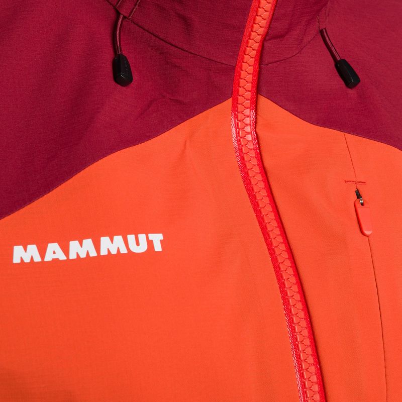 MAMMUT Alto Guide HS dámska hardshellová bunda červená 6