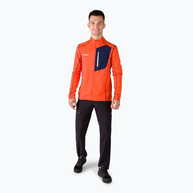 MAMMUT pánska trekingová mikina Aconcagua Light MI orange 2