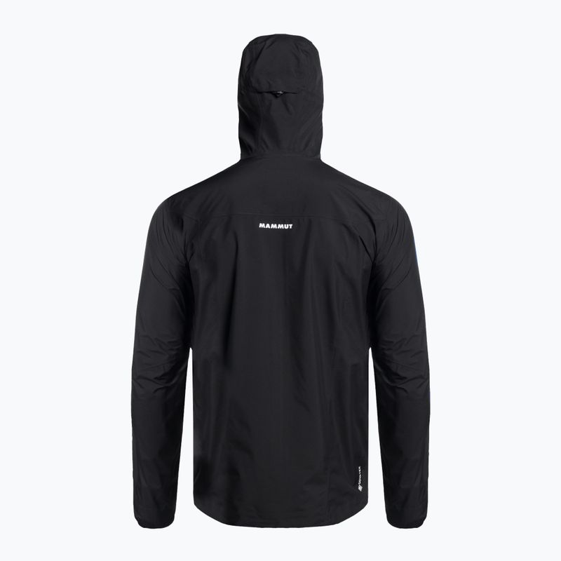 Pánska bunda do dažďa Mammut Convey Tour HS Hooded čierna 11-27841 4