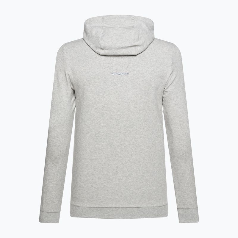 Pánska trekingová mikina Mammut ML Hoody Circle šedá 5