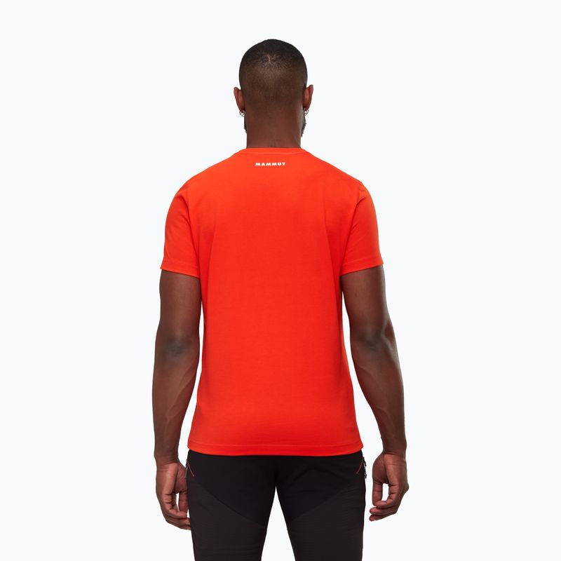 MAMMUT Core Snow pánske trekingové tričko červené 2