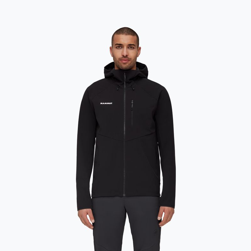 MAMMUT Ultimate Comfort SO pánska softshellová bunda čierna