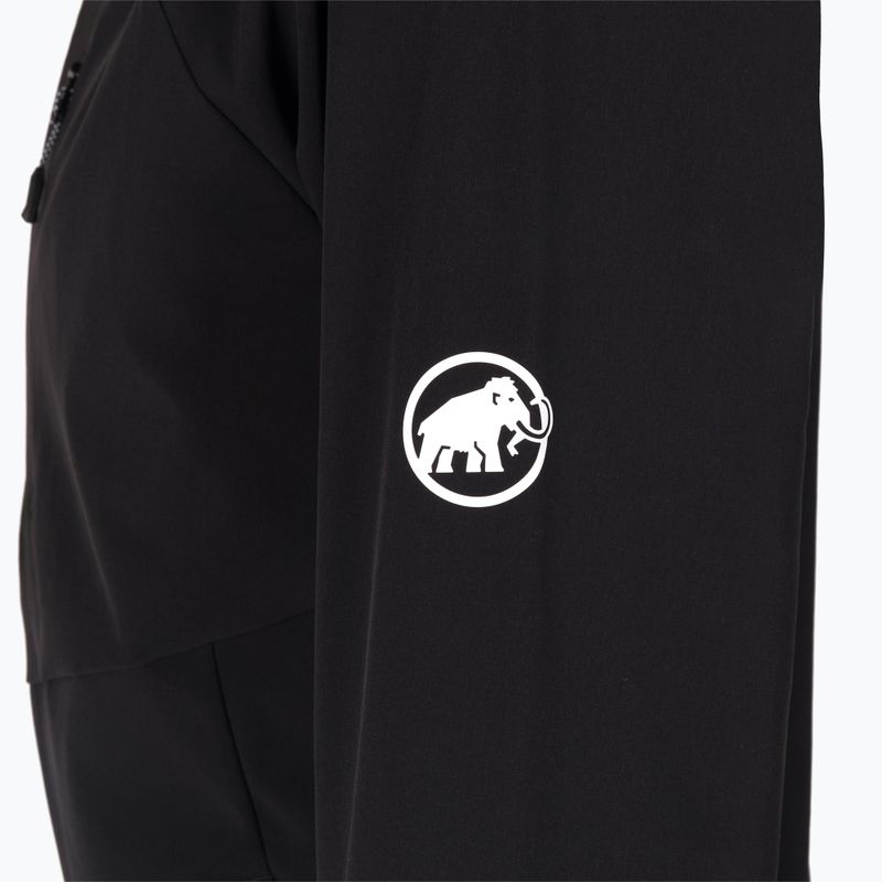 MAMMUT Ultimate Comfort SO pánska softshellová bunda čierna 6