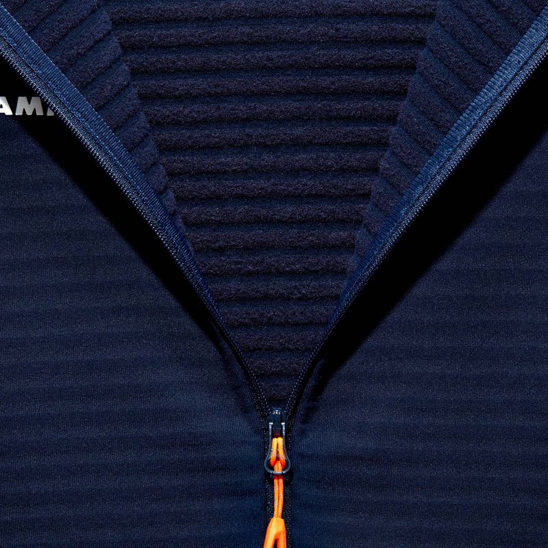 Mammut dámska fleecová mikina Taiss Light ML s kapucňou navy blue 1014-04540-5118-114 8