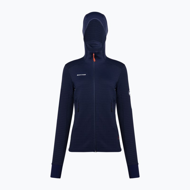 Mammut dámska fleecová mikina Taiss Light ML s kapucňou navy blue 1014-04540-5118-114 3