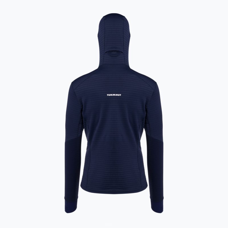 Mammut dámska fleecová mikina Taiss Light ML s kapucňou navy blue 1014-04540-5118-114 4