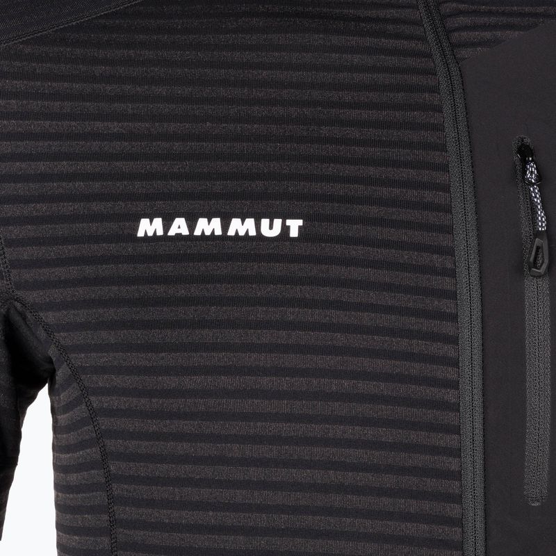 MAMMUT Taiss Light ML pánska treková mikina čierna 6