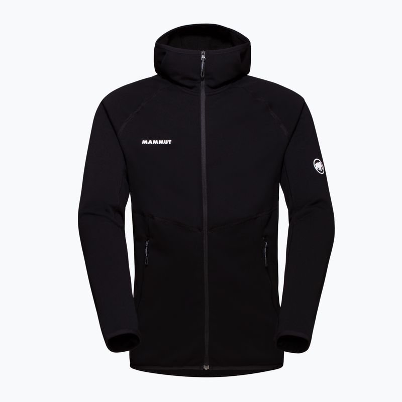 Pánska trekingová mikina MAMMUT Aconcagua ML s kapucňou čierna 7