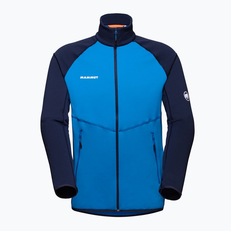 MAMMUT pánska trekingová mikina Aconcagua ML modro-zelená 9