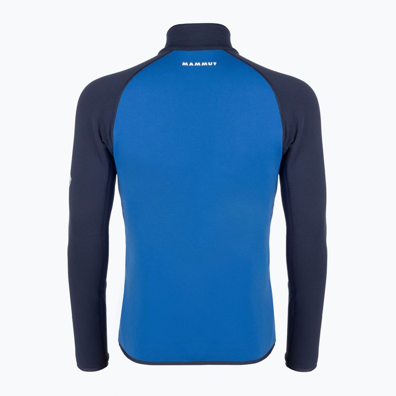 MAMMUT pánska trekingová mikina Aconcagua ML modro-zelená 5