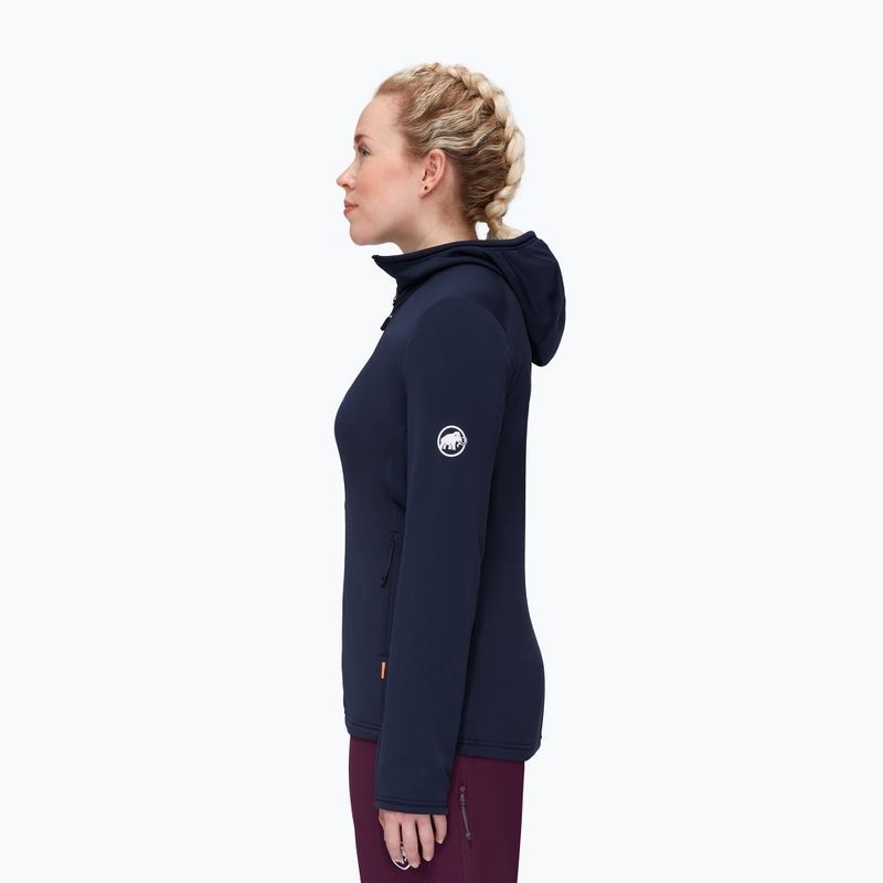 Mammut dámska trekingová mikina Aconcagua Light ML s kapucňou navy blue 3