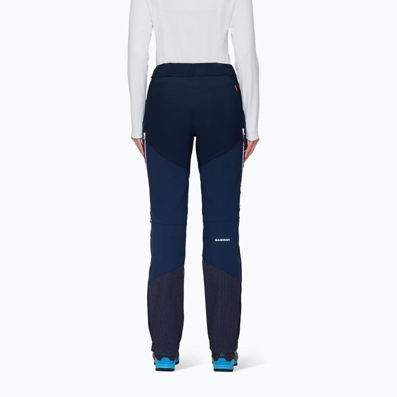 Dámske softshellové nohavice MAMMUT Aenergy IN Hybrid navy blue 4