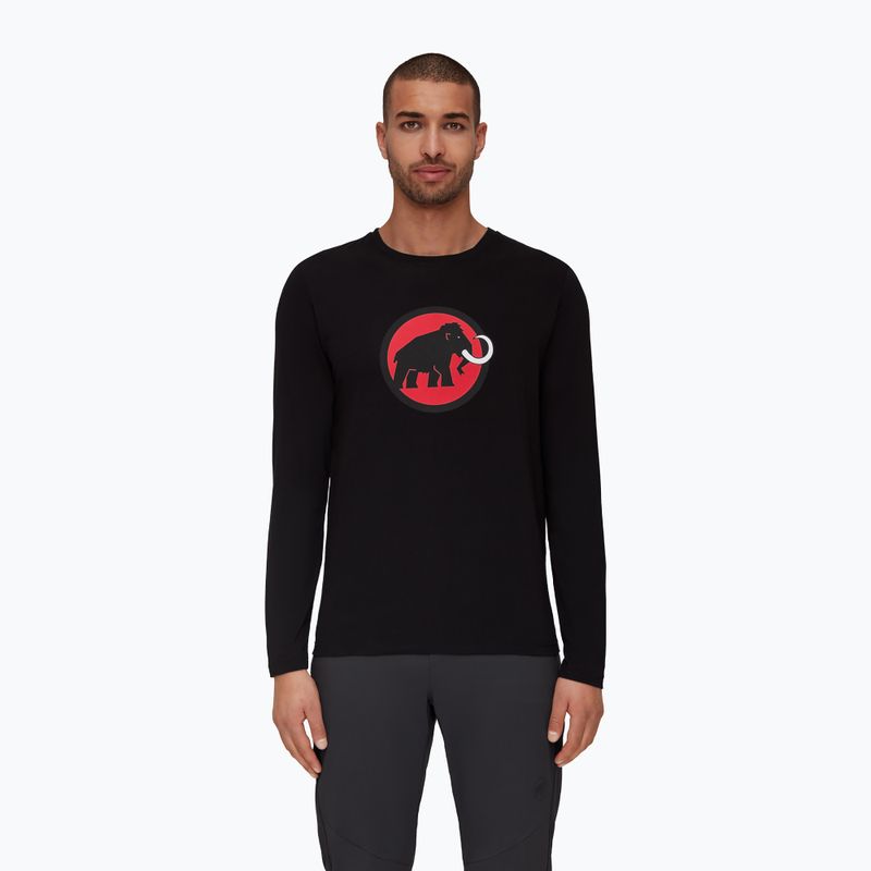 Pánske trekingové tričko MAMMUT Classic LS black 1016-00871-00448