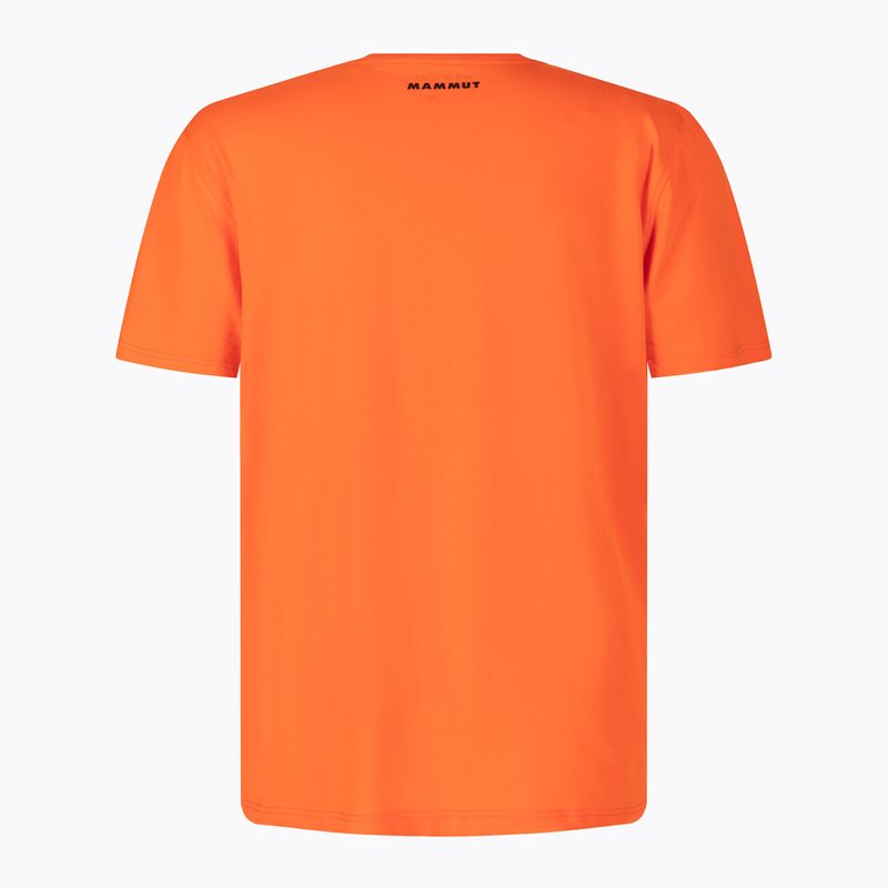 Pánske trekingové tričko MAMMUT Classic červené 5