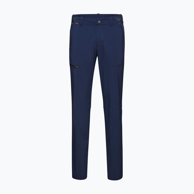 MAMMUT Runbold pánske trekingové nohavice navy blue 6