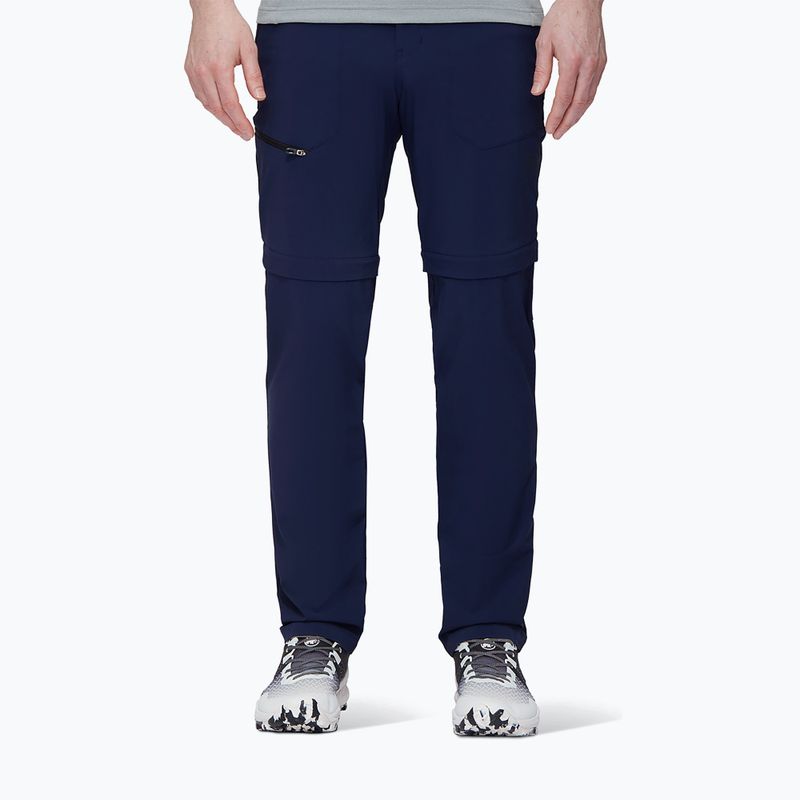 Pánske trekingové nohavice Runbold Zip Off navy blue 1022-01690-5118-50-10