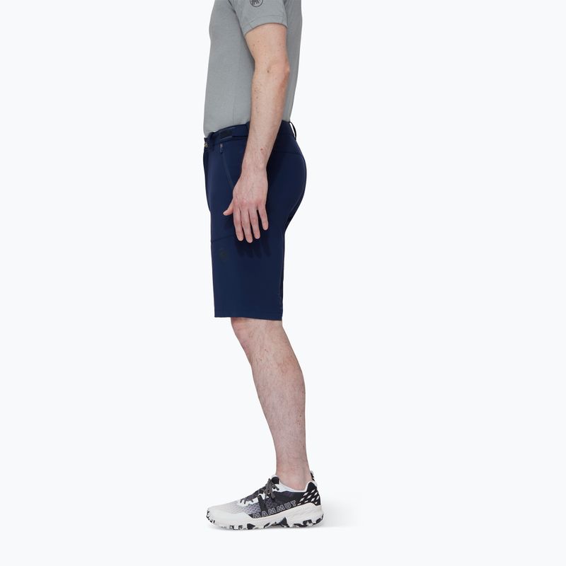 MAMMUT Runbold pánske trekingové šortky navy blue 4