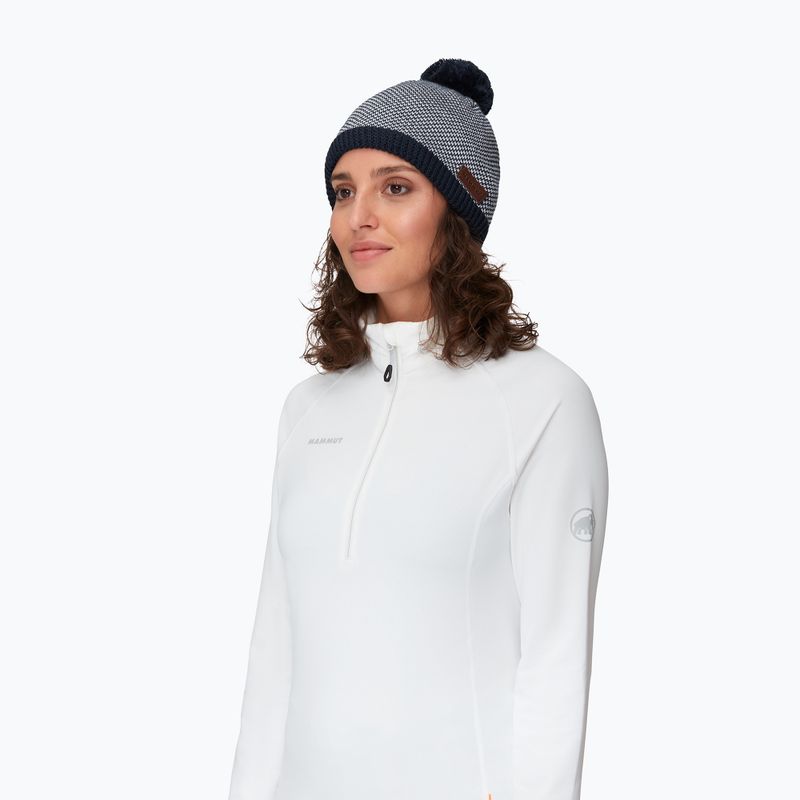 Mammut Snow šedo-čierna dámska zimná čiapka 1191-01120-5899-1 3