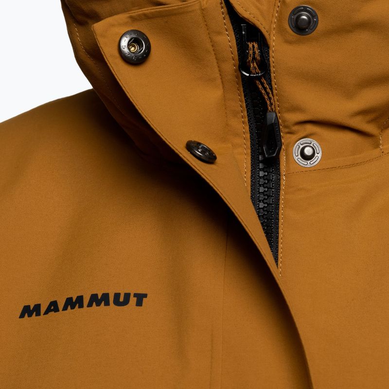 Dámska páperová bunda MAMMUT Chamuera HS Thermo yellow 7