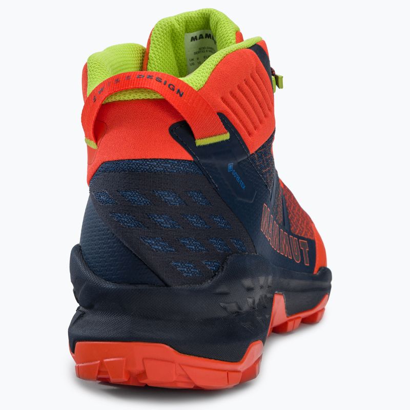 Pánske trekové topánky MAMMUT Sertig II Mid GTX red 8